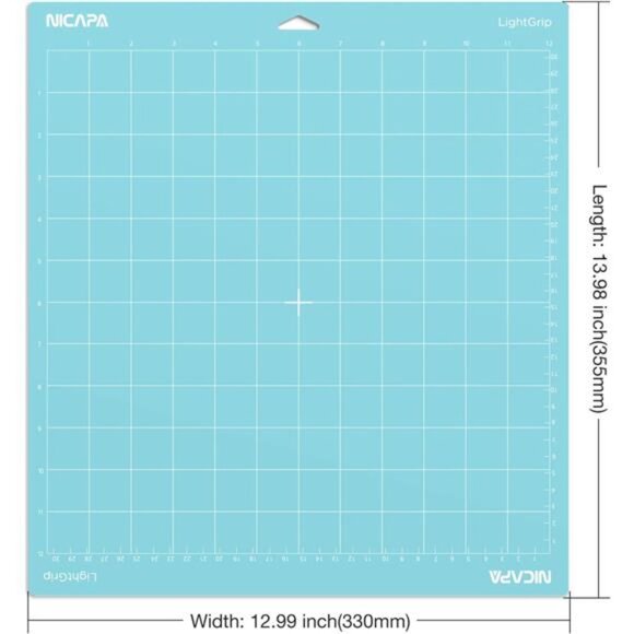 Light Grip Cutting Mat for Cricut Maker 3/Maker/Explore 3/Air 2/Air/One 12x12 in - Picture 3 of 4